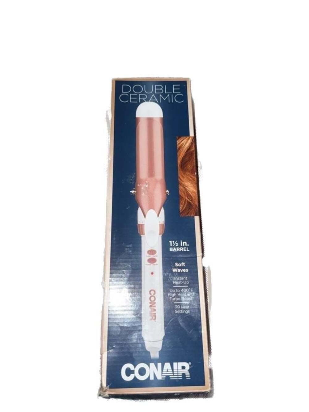 Conair Double Ceramic 1 1/2 Inch Curling Iron